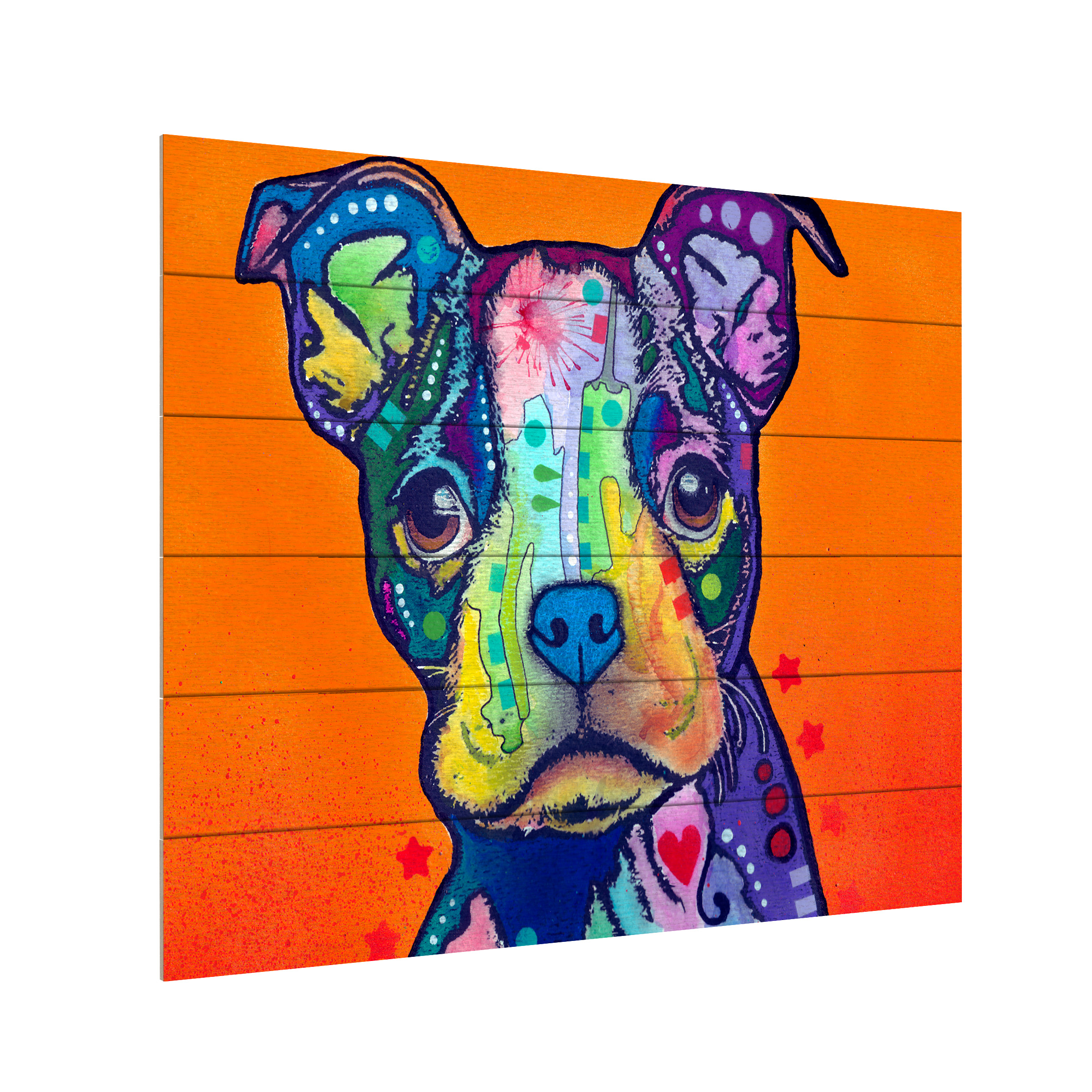 Trademark Fine Art 'On My Own' Wooden Wall Art Art by Dean Russo
