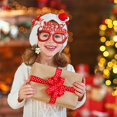 thumbnail image 5 of Qocolhg Christmas Decorations Outdoor Indoor, Christmas Cute Hairpin Glasses Set School Party Costume Accessories For School Party Xmas Decoration With Cloth Plastic, on Sale Clearance!, 5 of 6