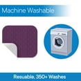 thumbnail image 5 of RMS Absorbent Washable Reusable Incontinence Chair Seat Protector Pads 21 in X 22 in (Ruby Red), 5 of 9
