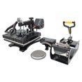 thumbnail image 4 of INTBUYING 5in1 Heat Press Machine Digital Transfer Sublimation T-Shirt Mug Hat Printer, 4 of 12