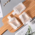thumbnail image 4 of serony 12 Pieces Packaging Bags Refillable Reusable Leakproof Small Stand-up Pouch 30/50/100ml Sub-packaging Bag Hand Cosmetic Type1, 4 of 7