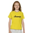 thumbnail image 3 of Beauty Motivational Positivity Girls Kids T Shirt Tees Teen Brisco Brands L, 3 of 6