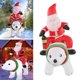 thumbnail image 4 of LED Inflable Santa Bear Riding Blow Up Decoración De Navidad Decoración De Jardín De Jardín Al Aire Libre Decoración Al Aire Libre, 4 of 7