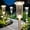 8 Pack, variant on Solar Lights Outdoor 8 Pack LED Waterproof 10 Modes Pathway Outside Lights for Yard Garden Walkway Driveway Landscape Path Lighting, 3000K/4500K/6000K White & 6 Fixed Colors & Color Changing
