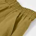 thumbnail image 5 of Cethrio Kids Girls Cargo Shorts, Casual Summer Loose Fit Shorts with Pockets Brown Size 5-6 T, 5 of 7