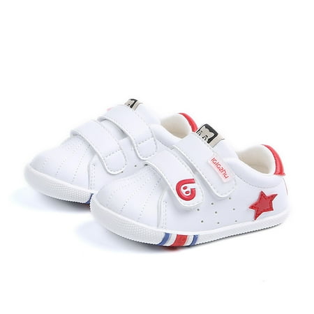 

Toyella Baby toddler shoes White Red 21