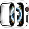 thumbnail image 1 of Yanonmyfd 2 Piezas Funda para Apple Watch Series 6/5/4/SE 3/SE 2/SE 40mm Protector Pantalla Vidrio Templado Incorporado,HD Protección Completa PC Dura Estuche Protective Case,Transparente,40mm, 1 of 46