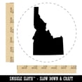 thumbnail image 2 of Idaho State Silhouette Self-Inking Rubber Stamp Ink Stamper - Blue Ink - Large 1-1/2 Inch, 2 of 7