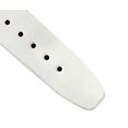 thumbnail image 5 of Bandini Quick Release Leather Watch Band - White - Classic - Slim Replacement Watch Strap for Classic and Smart Watch Bands - Silver Buckle - 18mm Watch Bands for Women and Men, 5 of 6