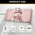 thumbnail image 4 of ZUXONGSY Christmas Couch Cushion Cover Snowman Armhair Cushion Slipcover Separate Sofa Seat Cushion Cover Couch Cushion Protector Covers Xmas Soft Seat Decor 50x27.5x9 in, 4 of 5