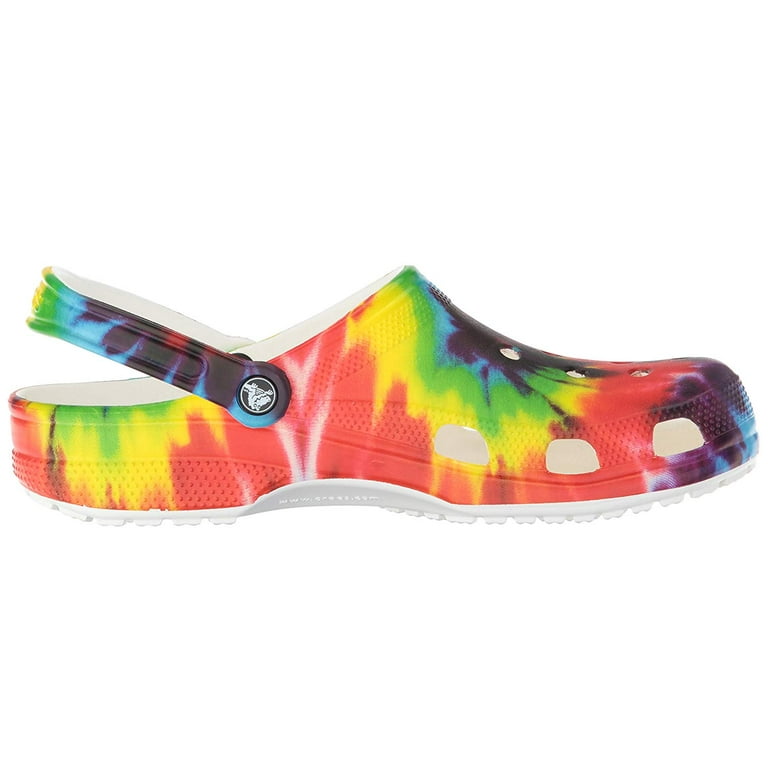 Crocs Unisex Classic Tie Dye Graphic Clog Sandal Walmart
