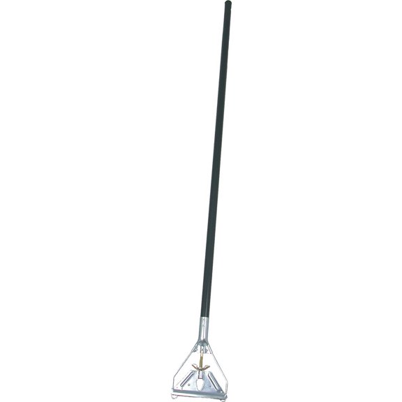 Birdwell Cleaning 527-12 Quick-Change Wet Mop Handle, 1-1/8 x 60 in, Metal, Vinyl-Coated