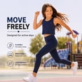 thumbnail image 6 of Essenclo Girls Athletic Crop Tank Tops, 3 Pack, Stretch Tops for Dance, Gymnastics, Yoga & Activewear, 6 of 6