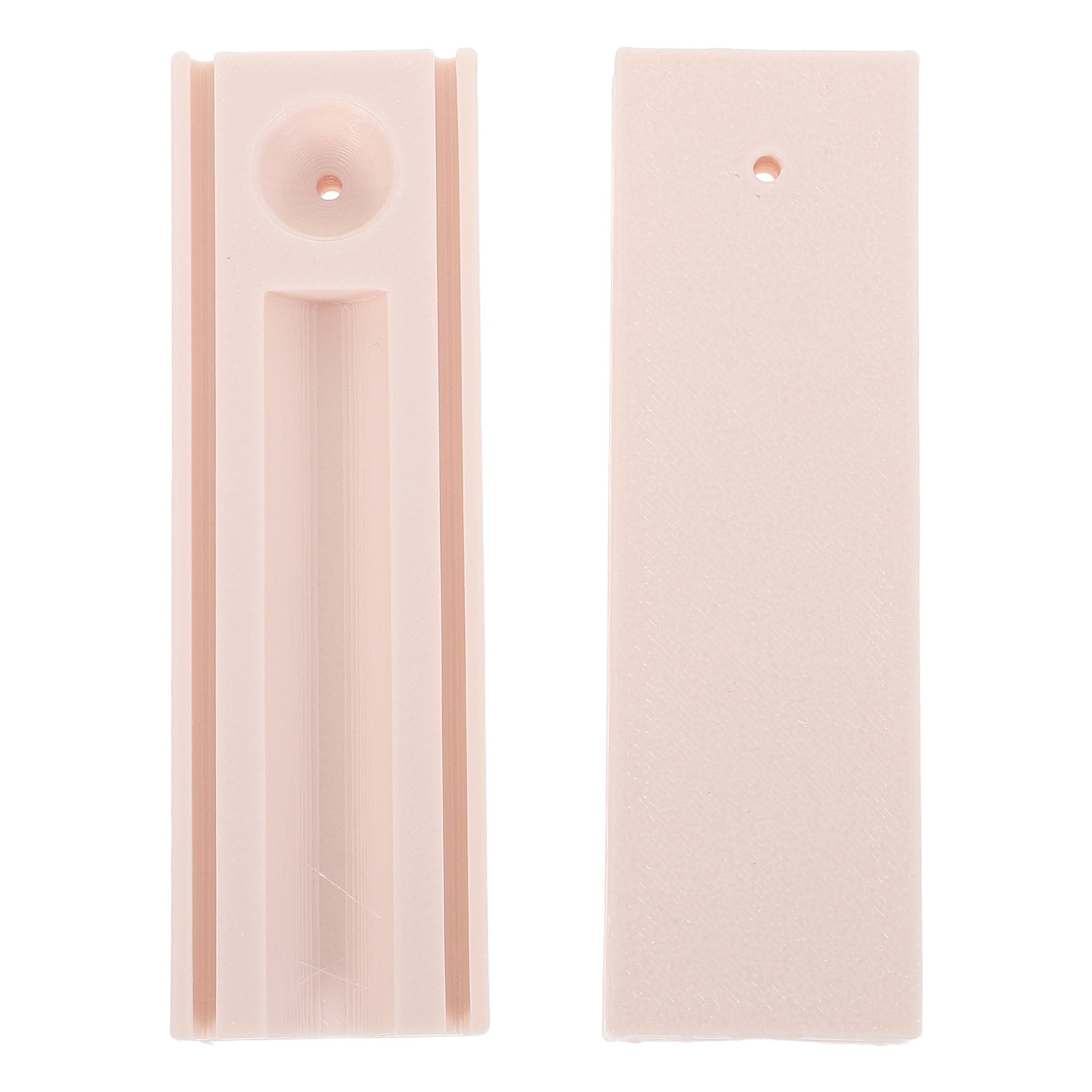 Healifty Crafting Clay Bead Roller Apricot Plastic Dual Function Jewelry Making