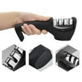 thumbnail image 4 of Chainplus Kitchen Knife Accessories: 3-Stage Knife Sharpener Helps Repair, Restore and Polish Blades, 4 of 8