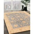 thumbnail image 2 of Ahgly Company Indoor Rectangle Abstract Camel Brown Oriental Area Rugs, 4' x 6', 2 of 6