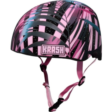 Krash! Jungal Pink Helmet, Youth 8  (54-58cm)