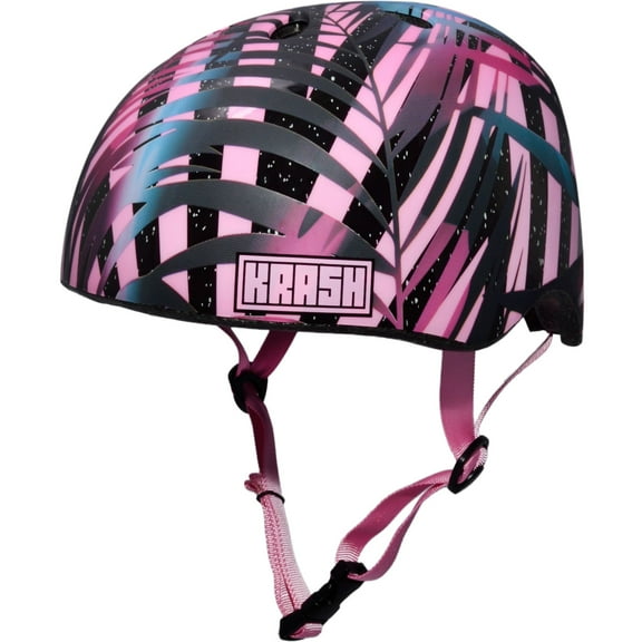 Krash! Jungal Pink Helmet, Youth 8  (54-58cm)