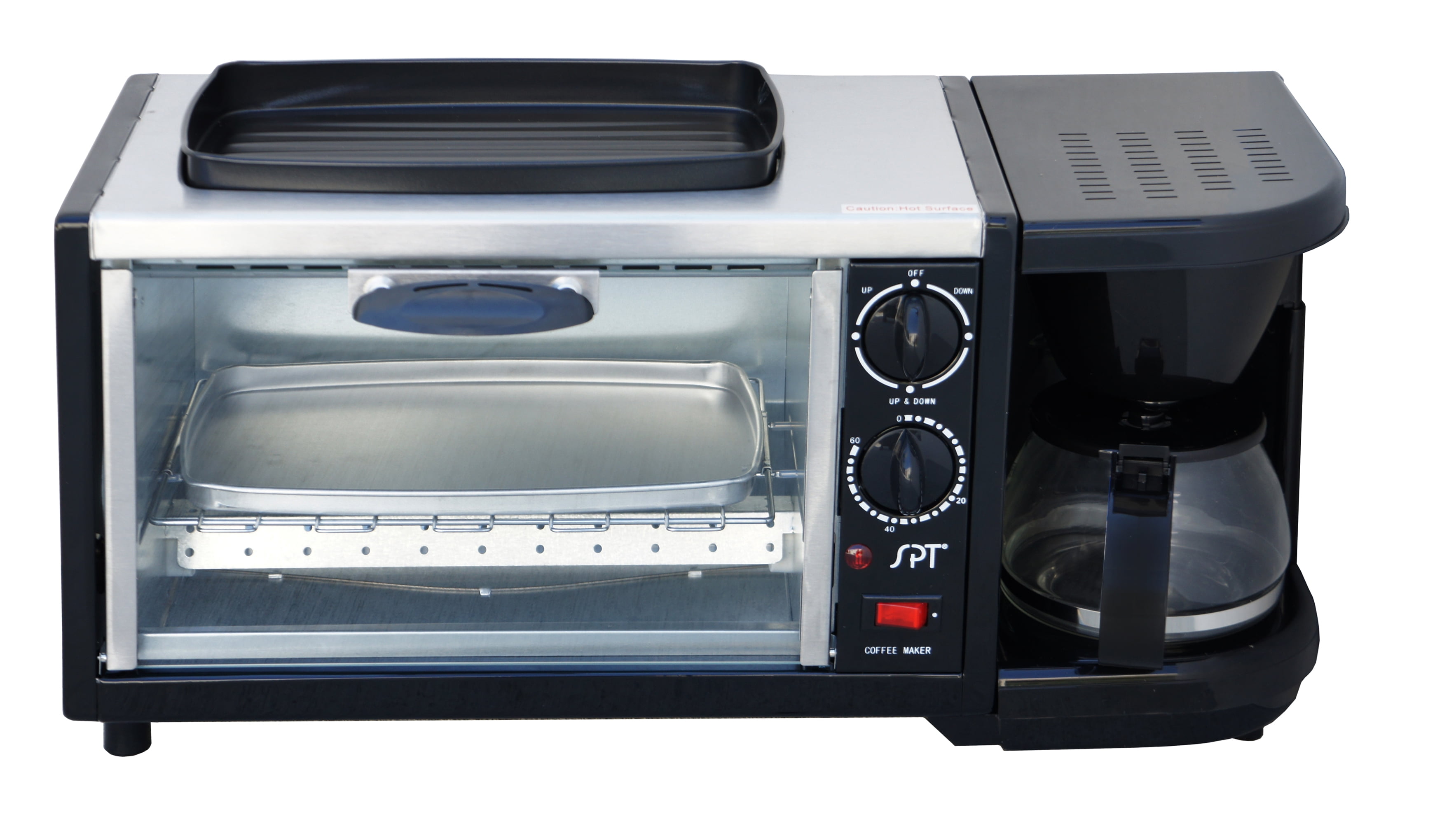 Sunpentown 3-in-1 Breakfast Machine 