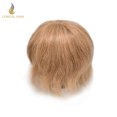 thumbnail image 6 of Lyrical Hair Toupee for Men Full Lace Hairpieces Human Hair Replacement System 8"X10" Transparent Lace Mens Toupee Human Hair Units for Man Bleached Knots Male Hair Prosthesis #30R, 6 of 7