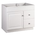 thumbnail image 3 of Pemberly Row 36 -" Bathroom Wood Vanity Without Top in White, 3 of 6