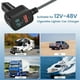 thumbnail image 5 of Car Charger for Starlink Mini Power Cable,12V-48V Adapter with USB C Charging Port and LED Voltmeter, 5 of 5