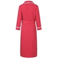 thumbnail image 3 of Richie House Women's Cotton Sleepwear Pajama Bathrobe RHW2737, 3 of 7