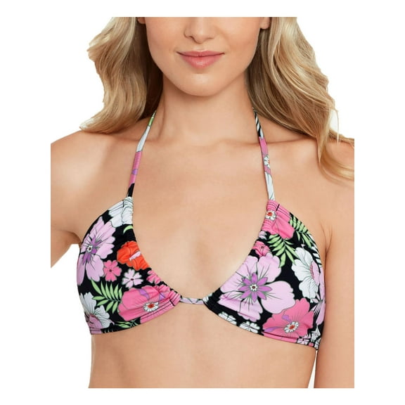 Salt Cove Womens Juniors Convertible Tie Back Bikini Swim top