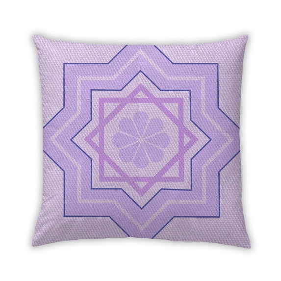 Ahgly Company Outdoor Square Contemporary Throw Pillow, 18 inch by 18 inch