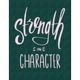 thumbnail image 2 of York, Leah 20x24 White Modern Wood Framed Museum Art Print Titled - Strength IV, 2 of 4