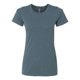 thumbnail image 1 of Next Level Womens CVC Crew Tee (6610) Indigo l Ropa de siguiente nivel 6610, 1 of 1