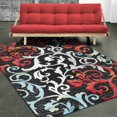 thumbnail image 2 of Allstar Rugs White Modern & Contemporary Rectangular Accent Rug, 2 of 12