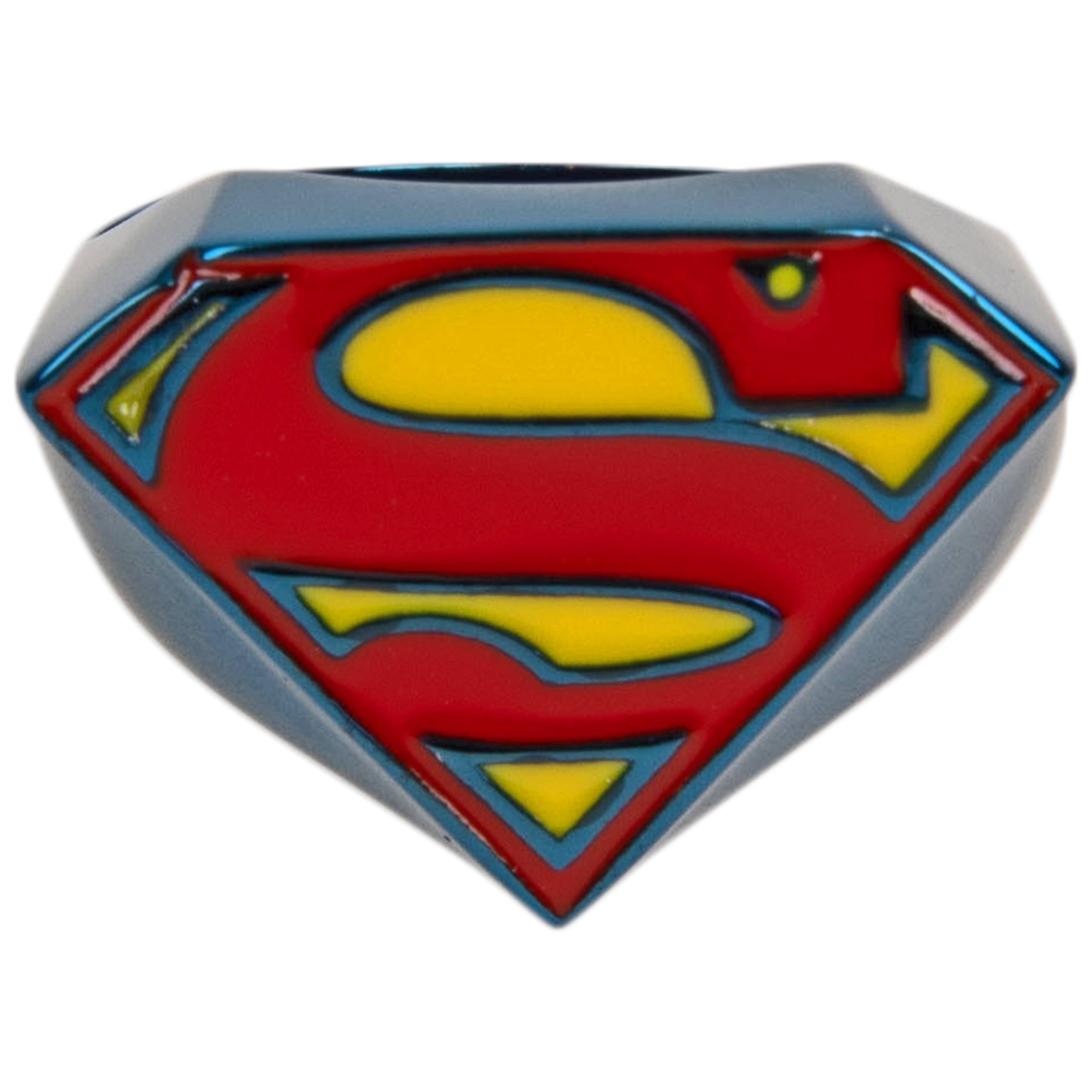 Superman Symbol Blue Power Ring-Size 13 - Walmart.ca