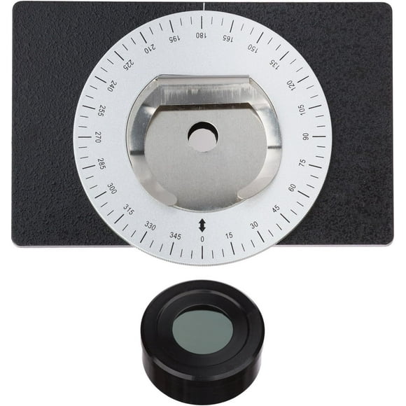 Kit polarizador AmScope PZK para microscopios compuestos