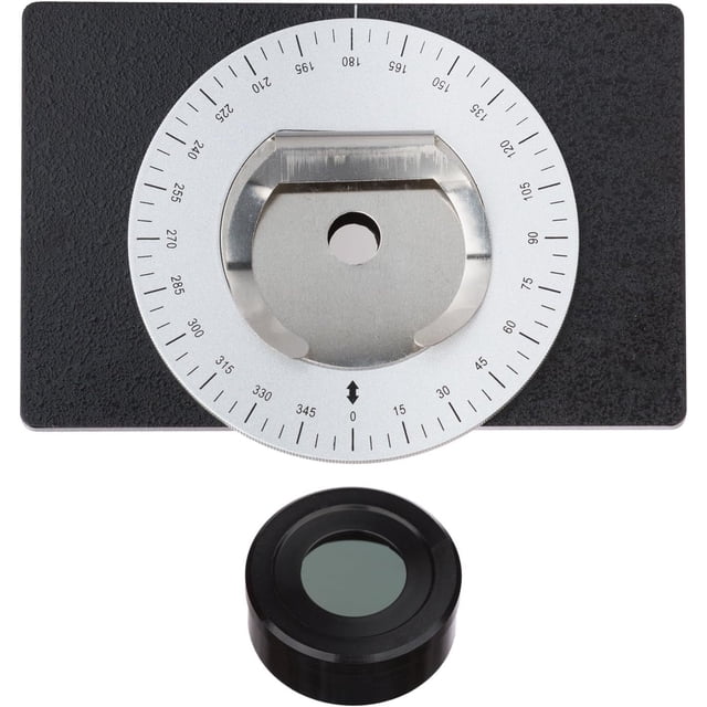 Kit polarizador AmScope PZK para microscopios compuestos