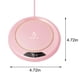 thumbnail image 3 of Mug Warmer for Desk | Coffee Cup Warmer 3 Temperature Settings 8H Auto Shut Off LCD Display | USB Powered | Fits Most Mugs | Home Office Use | 12x12cm | White Pink Green | 1pc, 3 of 9