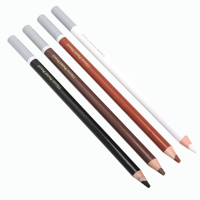Juego De 4 Lápices De Carbón Para Dibujar, Lápices De Colores Para Dibujar, Sombreado, Uso Para Artistas Principiantes