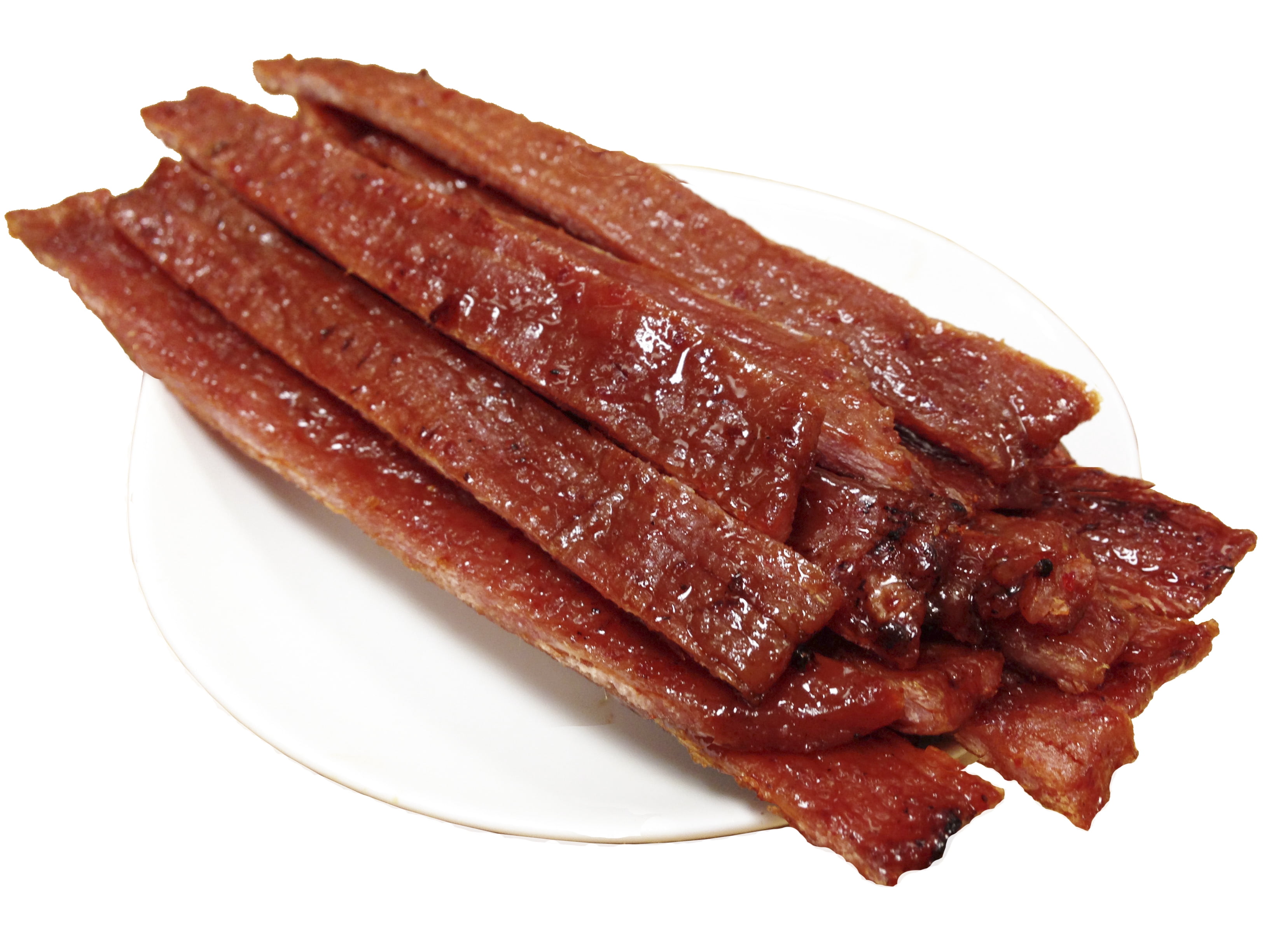 Singapore-Style Fire-Grilled Beef Jerky (Spicy Flavor 8 oz.) *Grilled Fresh to Your Order *Shipped the Same Day - L.A. Times "Handmade Gift" Winner