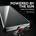 Schumacher 15W Solar Powered Battery Charger and Maintainer for Car