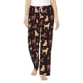 thumbnail image 2 of Goofa Labrador Retriever Dog Printed Soft Pajama Pants for Women, Wide Leg Comfy Casual Lounge Yoga Pants-X-Large, 2 of 9