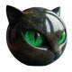 thumbnail image 2 of Halloween Cat Sculpture Resin Tabletop Statue para Del () Verde, 2 of 9