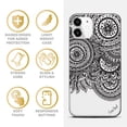 thumbnail image 4 of Caseyard TPU Clear Case for iPhone 13 with Doodle Circles design phone cover, 4 of 7