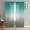Turquoise, variant on Gradient Blue Grey Abstract Art Semi Sheer Curtains 45 Inch Length 2 Panels Set, Sheer Kitchen Curtain Privacy Voile Window Curtain for Living Room Bedroom Rod Pocket Drapes