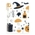 thumbnail image 7 of FORMRS 1-Subject Spiral Notebook 8" x 5" College Ruled 60 Refillable Sheet, White Halloween Pattern, 7 of 7
