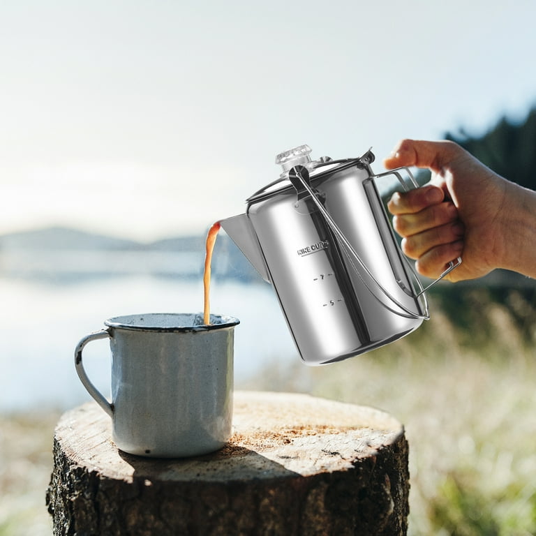 dadypet Anself Stainless Steel 9-Cup Coffee Percolators