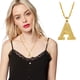 thumbnail image 1 of Collar para mujer, joyería para mujer, joyería de moda para mujer, regalo para mujer, 26 letras en inglés, cadena con nombre, collares colgantes, joyería para mujer, 1 of 4