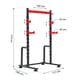 thumbnail image 4 of Estación de Gimnasio Altera Altera SQTNB Multifuncional Con Base Para Barra, 4 of 8