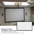 thumbnail image 3 of 16:9 Portable Foldable Projector Screen Wall Mounted Home Cinema Theater 3D High-definition Projection Screen Canvas, 3 of 8