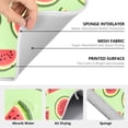 thumbnail image 3 of Ryvnso Summer Watermelons Dish Drying Mat for Kitchen Countertop 18x24 Large Dish Pad Drainer Rack Dish Sink Mats, 3 of 7