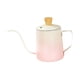 thumbnail image 3 of Hervidor de café con cuello de cisne de 600 ml, tetera versátil y elegante de 8,6 x 9,6 cm Gradiente rosa, 3 of 9